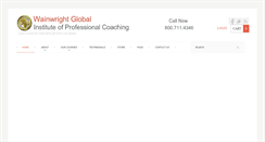 Desktop Screenshot of lifecoachtrainingonline.com